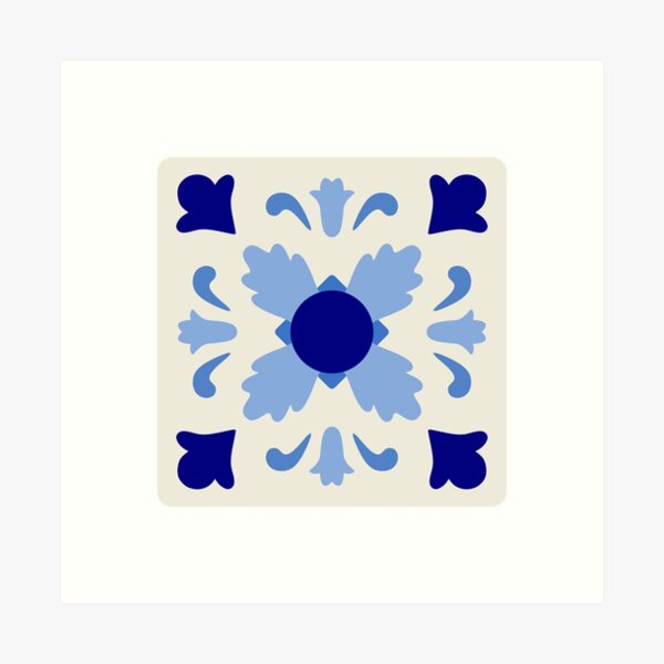 Item preview, portuguese tile designed and sold by sweetb3rry.