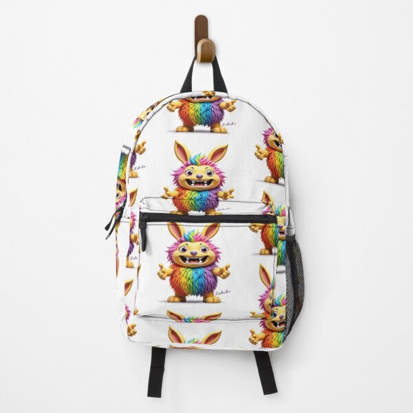 Item preview, Happy, Hair, Gay, LBGQ+, Colourful, Original Labubu designed and sold by Huskyyy Designs.