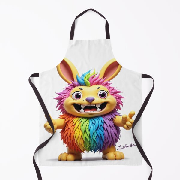 Item preview, Happy, Hair, Gay, LBGQ+, Colourful, Original Labubu designed and sold by Huskyyy Designs.