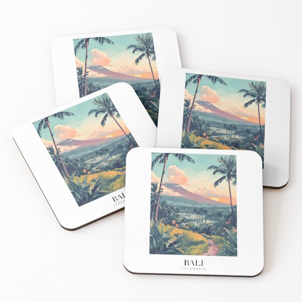 Item preview, Bali Poster designed and sold by Lucy Goosy Art.