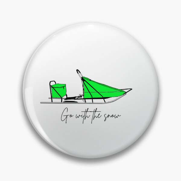 Item preview, Go With The Snow (green) designed and sold by Riot Dogs.