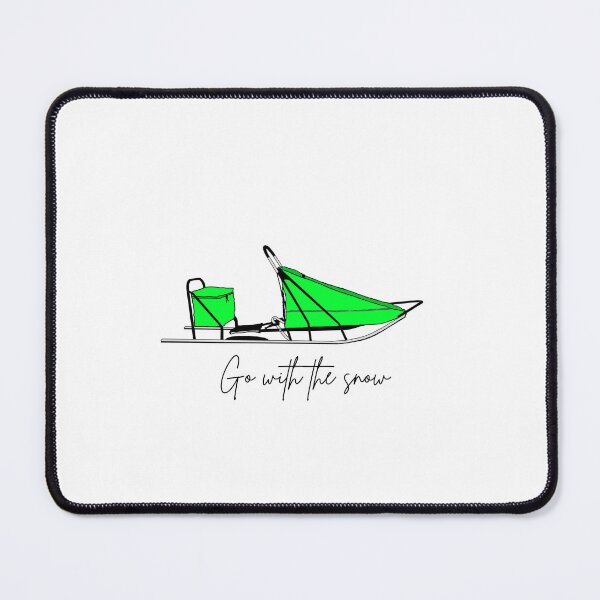 Item preview, Go With The Snow (green) designed and sold by Riot Dogs.