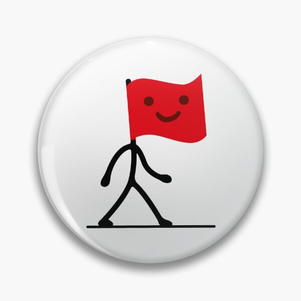 Item preview, Walking Red Flag designed and sold by PaulSDesign.