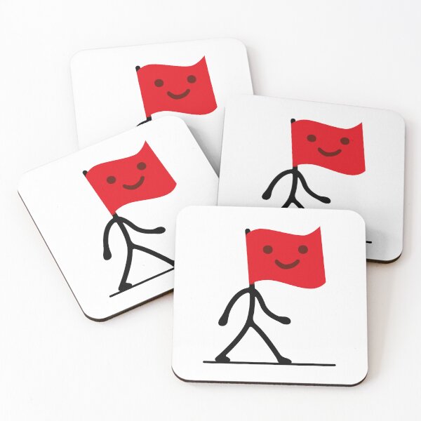 Item preview, Walking Red Flag designed and sold by PaulSDesign.