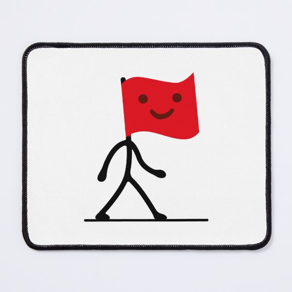 Item preview, Walking Red Flag designed and sold by PaulSDesign.