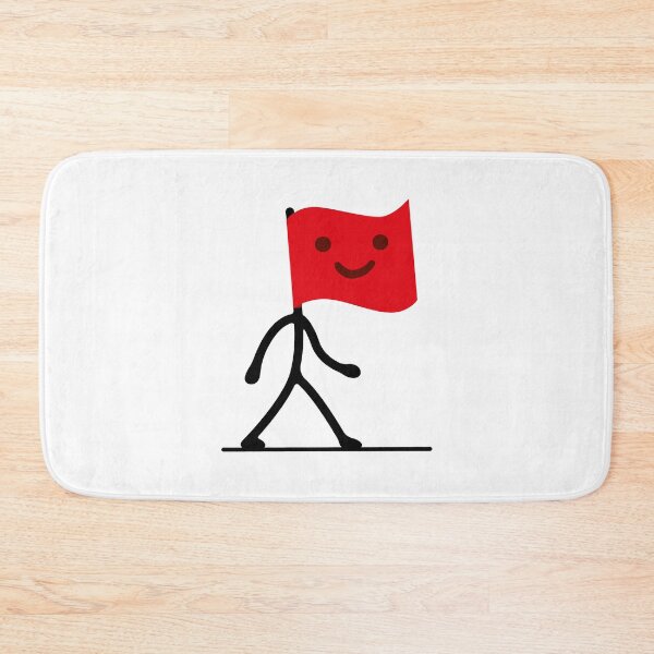 Item preview, Walking Red Flag designed and sold by PaulSDesign.