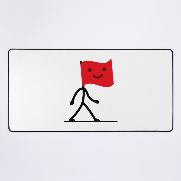Item preview, Walking Red Flag designed and sold by PaulSDesign.