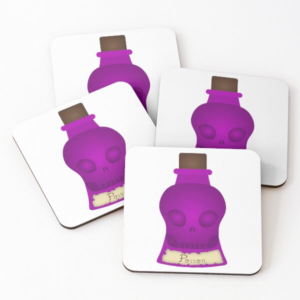 Item preview, purple poison bottle designed and sold by sweetb3rry.