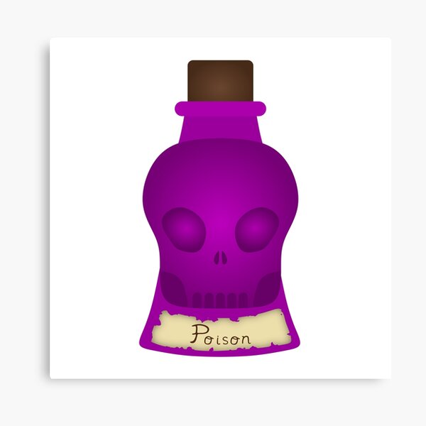 Aperçu de l'œuvre bouteille de poison violette créée et vendue par sweetb3rry.