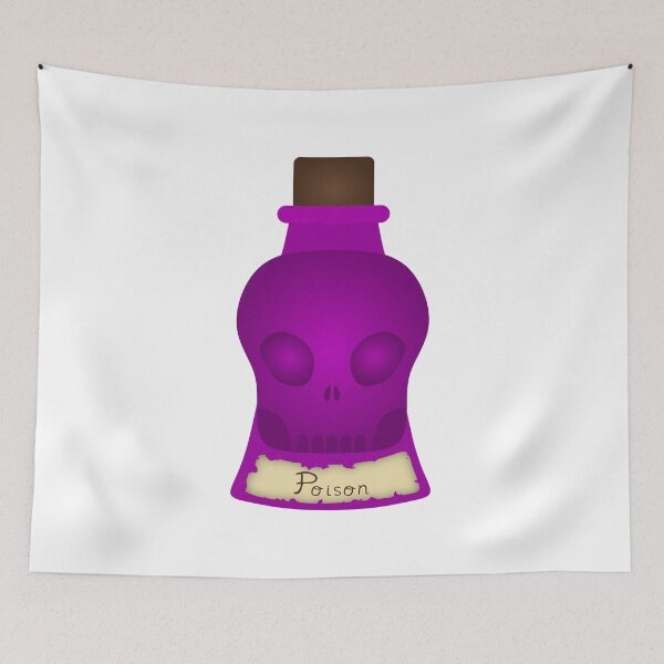 Item preview, purple poison bottle designed and sold by sweetb3rry.