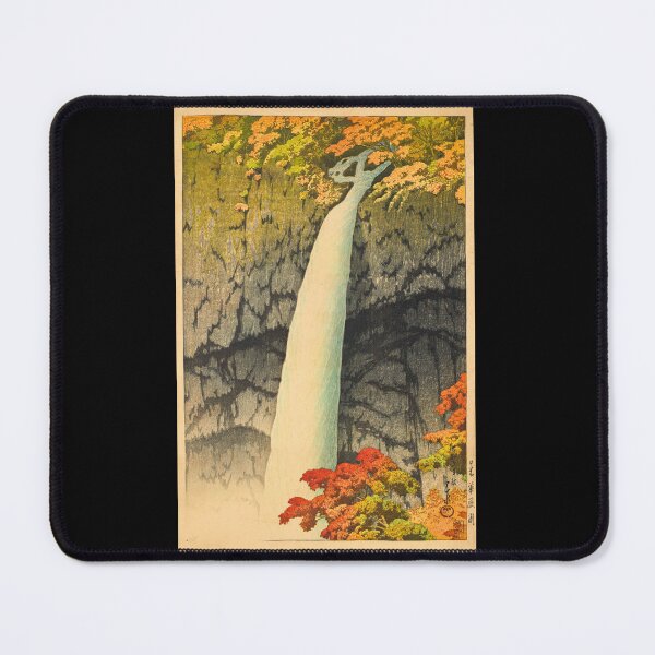 Item preview, Nikko Kegon Taki (Kegon Waterfall, Nikko) by Hasui Kawase | Japanese Waterfall Poster | Japandi Nature Wall Art designed and sold by artofuniverse.