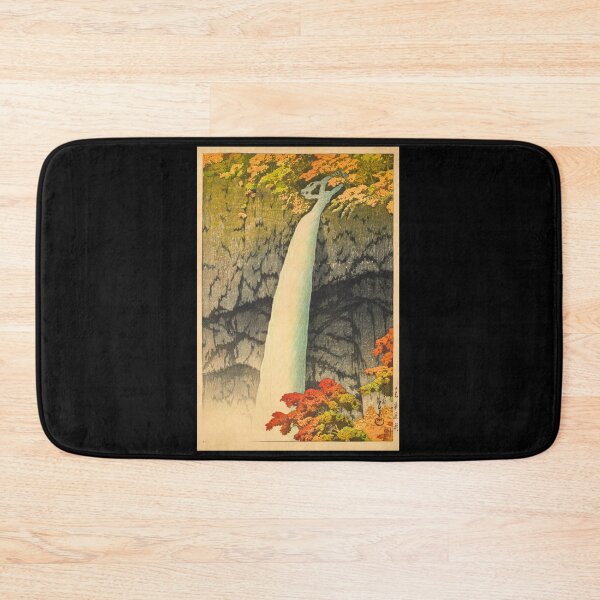 Item preview, Nikko Kegon Taki (Kegon Waterfall, Nikko) by Hasui Kawase | Japanese Waterfall Poster | Japandi Nature Wall Art designed and sold by artofuniverse.