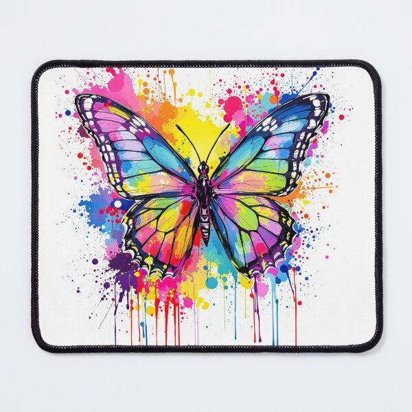 Item preview, Rainbow Butterfly Splatter Art designed and sold by Red_5.