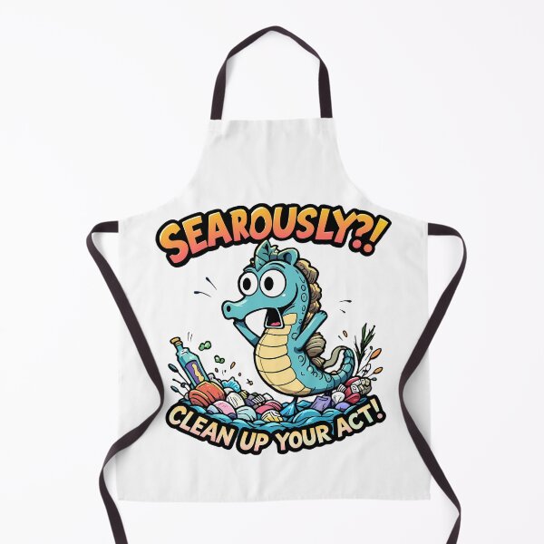 Item preview, Seariously?! Clean Up Your Act - World Ocean Day Design designed and sold by IndulgentBob.
