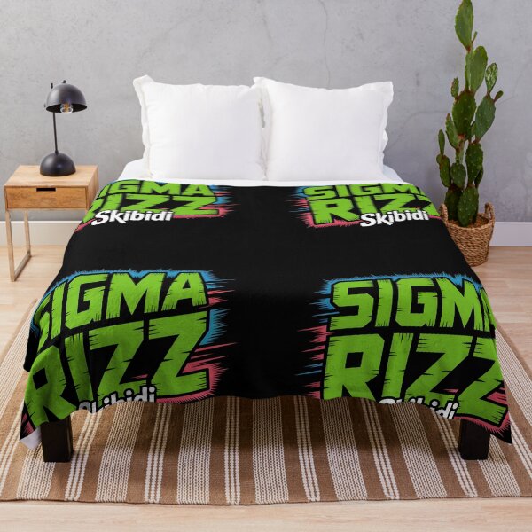 Item preview, Sigma Rizz Skibidi – Bold Green Meme Energy designed and sold by EmeraldeaDesign.