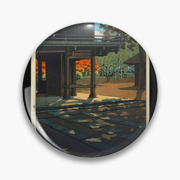 Item preview, Nobidome Heirin-ji (Heirin-ji Temple) by Hasui Kawase | Japanese Temple Poster | Japandi Spiritual Art designed and sold by artofuniverse.