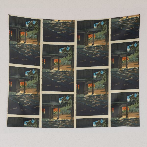 Item preview, Nobidome Heirin-ji (Heirin-ji Temple) by Hasui Kawase | Japanese Temple Poster | Japandi Spiritual Art designed and sold by artofuniverse.