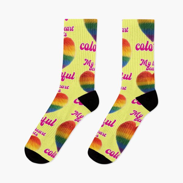 Item preview, Rainbow heart, happy pride month designed and sold by Mauswohn.