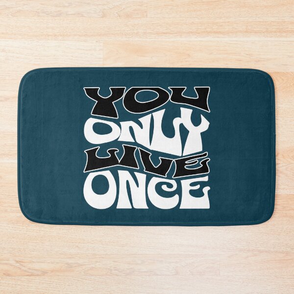 Item preview, You Only Live Once Positive Saying designed and sold by NosandEdgy.