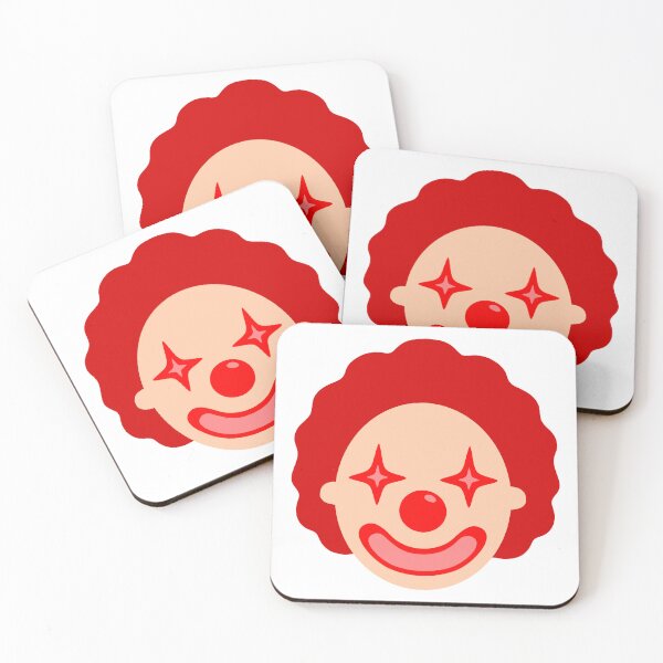Item preview, red clown designed and sold by sweetb3rry.