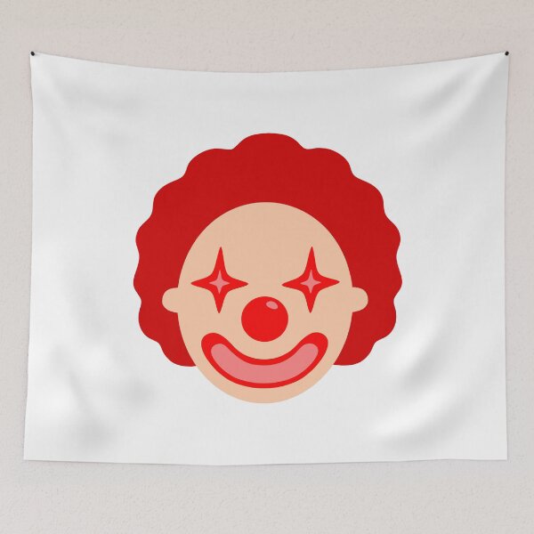 Item preview, red clown designed and sold by sweetb3rry.