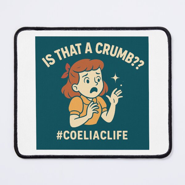 Item preview, Is that a crumb??? #CoeliacLife Gluten Free designed and sold by Okayish Things.