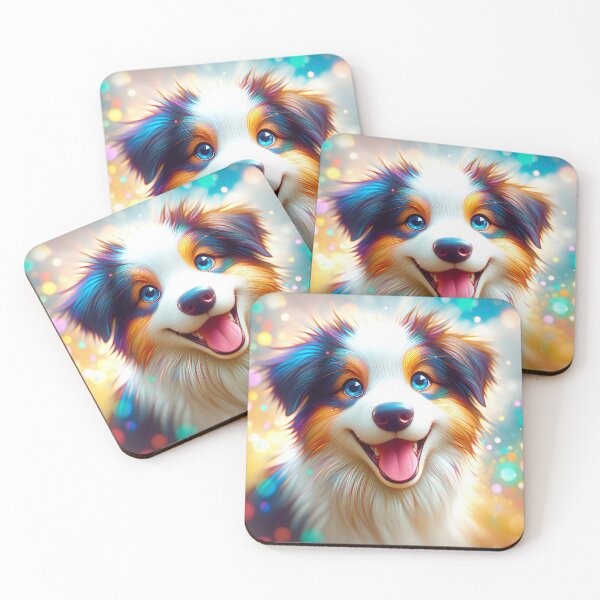 Item preview, Smart Border Collie designed and sold by Cuddle critters.