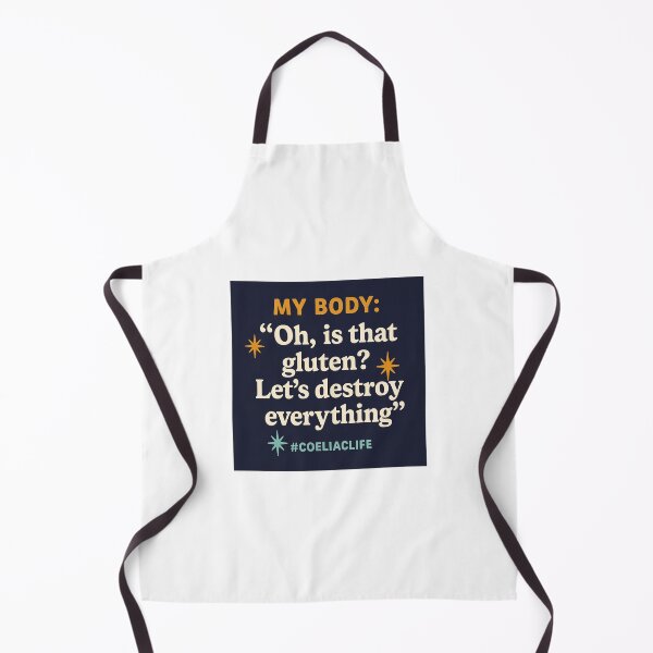 Item preview, My Body vs. Gluten #CoeliacLIfe Gluten Free designed and sold by Okayish Things.