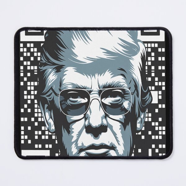Item preview, Trump 2024 Tee Shirt Funny Political Shirts PDW QR MEGA MAGA designed and sold by Nekusa.