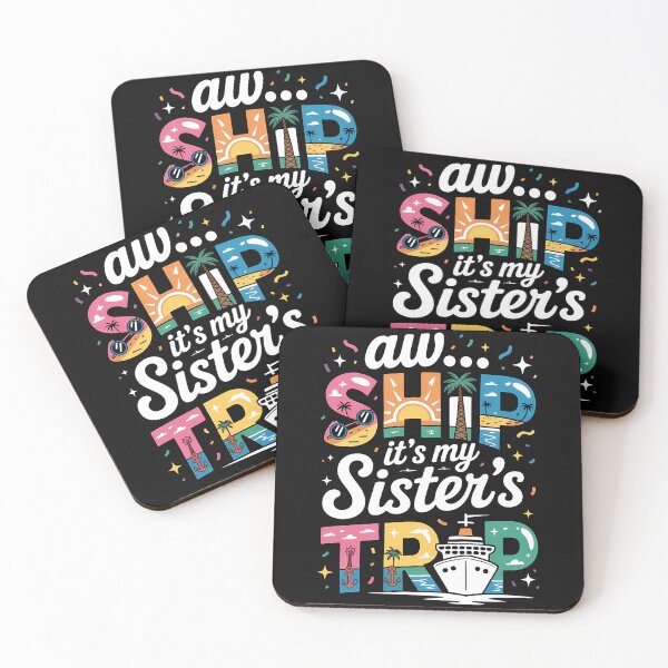 Item preview, Funny Aw Ship It's A Sisters Trip 2025 Matching Cruise Ship designed and sold by 07Art.