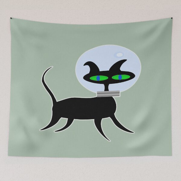 Item preview, Space Cat designed and sold by WandaRichards.
