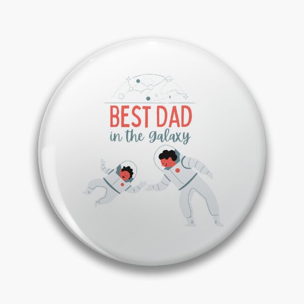 Item preview, Best Dad in the Galaxy designed and sold by shopfindingbeni.