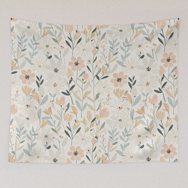 Item preview, Scandi Flowers designed and sold by CoolPixels.