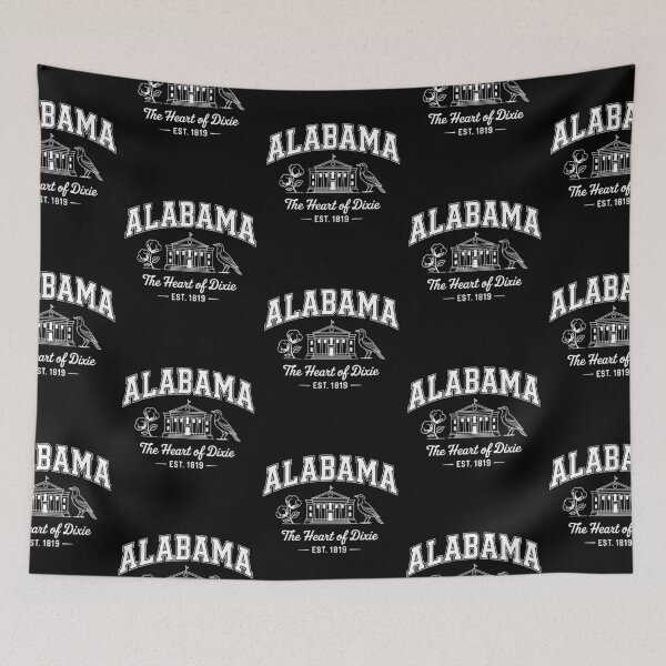 Item preview, Alabama The Heart of Dixie designed and sold by Muaramurah.