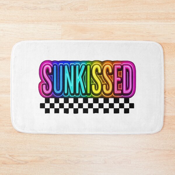 Item preview, Neon sunkissed｜Tanned｜Varsity summer｜Neon summer｜Checkered summer｜Lake｜Sunkissed shirt｜Summer vacation png｜Summertime designed and sold by PixelBlooming.
