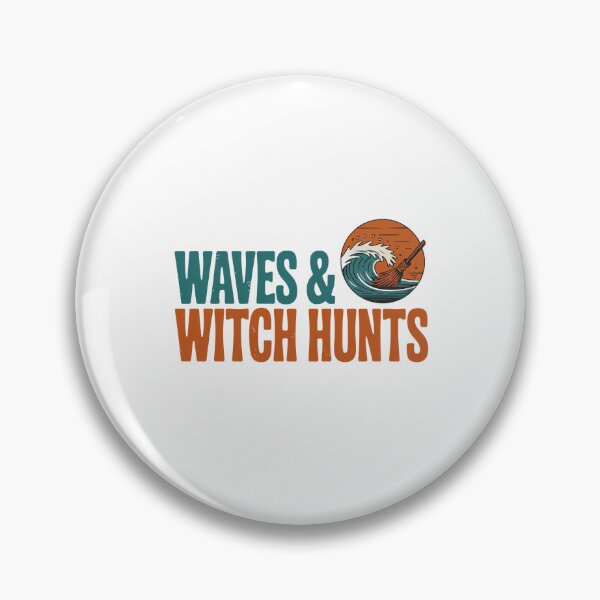 Item preview, Waves & Witch Hunts – Retro Bookish Coastal Fantasy designed and sold by MagicWander.