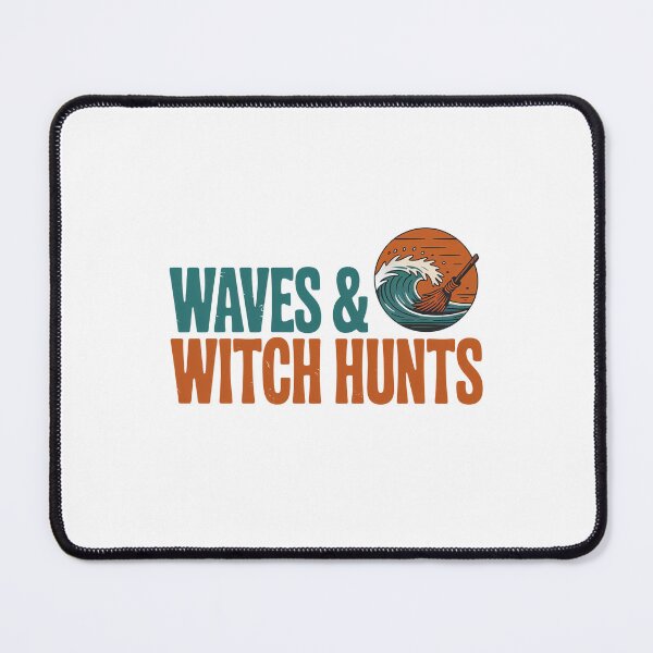 Item preview, Waves & Witch Hunts – Retro Bookish Coastal Fantasy designed and sold by MagicWander.