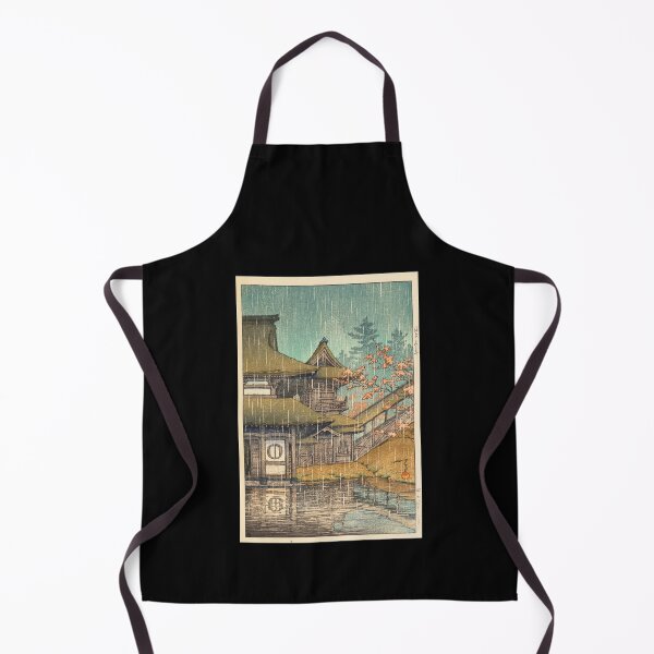 Item preview, Sendai Yamanodera (Yamadera Temple, Sendai) by Hasui Kawase | Japanese Temple Poster | Japandi Mountain Art designed and sold by artofuniverse.
