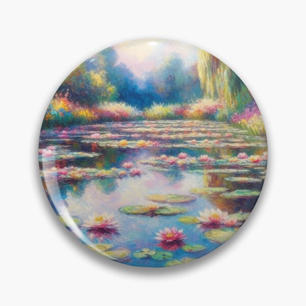 Artikelvorschau, Impressionistische Farbpoesie – A Monet-inspired dreamscape full of light, color & serenity entworfen und verkauft von FotoworldEdel.