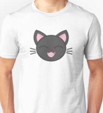Happy Black Kitty Sticker! Unisex T-Shirt