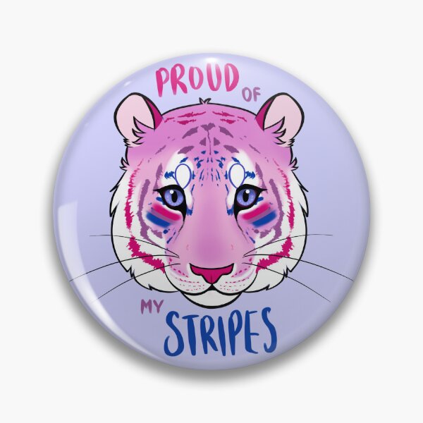 Item preview, Bi Pride Tiger designed and sold by karasoo.