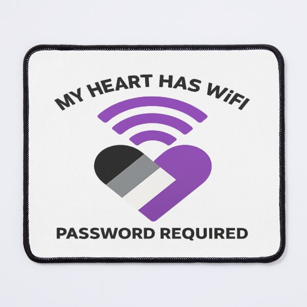 Item preview, WiFi Heart – Demisexual Connection Only designed and sold by Rajasekar.