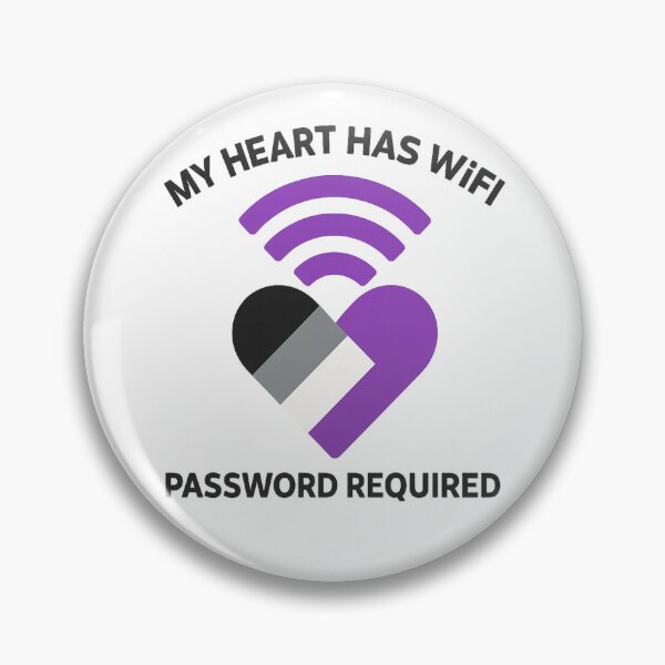 Item preview, WiFi Heart – Demisexual Connection Only designed and sold by Rajasekar.
