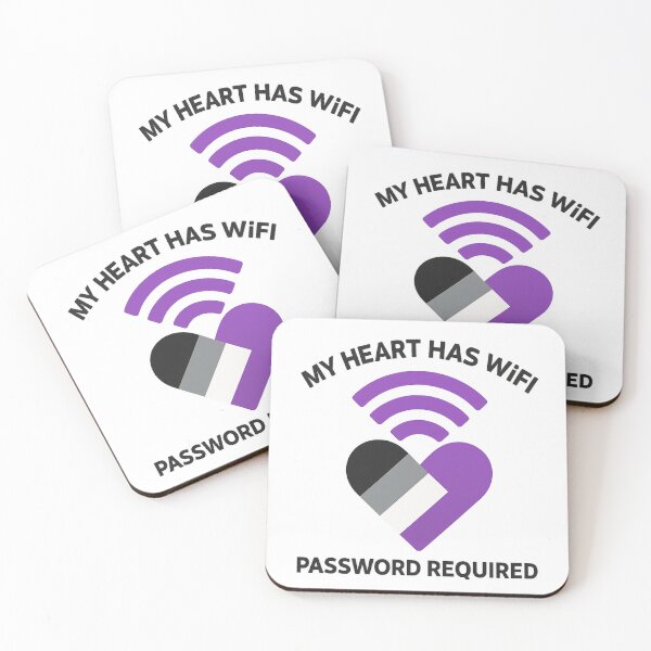 Item preview, WiFi Heart – Demisexual Connection Only designed and sold by Rajasekar.