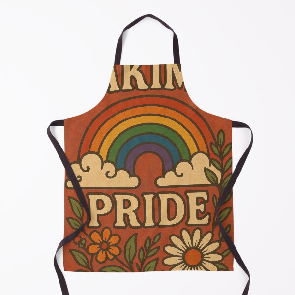 Item preview, Yakima Pride Design with Floral Frame and Rainbow Arch designed and sold by Aryabek.