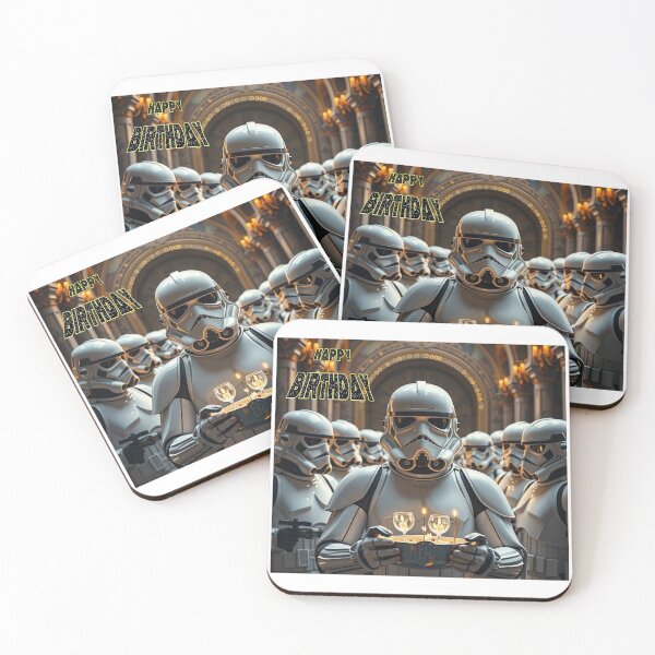 Item preview, Trooper Happy Birthday designed and sold by wernertpicture.