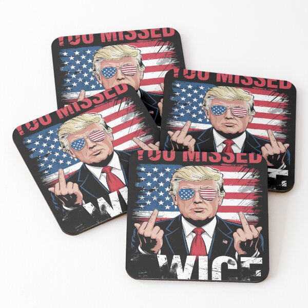 Item preview, Trump 2024 Usa Flag You Missed Twice designed and sold by Nekusa.
