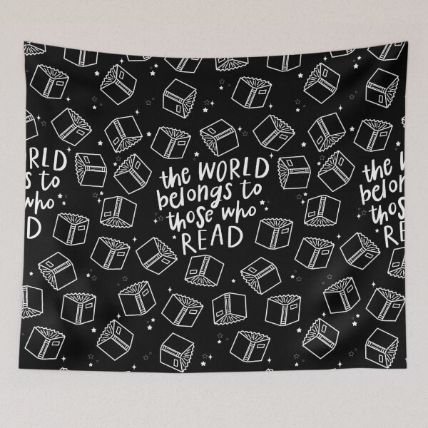 Item preview, The world belongs to those who read designed and sold by Aakanksha97.