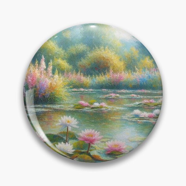 Artikelvorschau, Impressionistische Farbpoesie – A Monet-inspired dreamscape full of light, color & serenity entworfen und verkauft von FotoworldEdel.