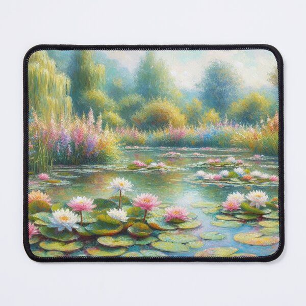 Artikelvorschau, Impressionistische Farbpoesie – A Monet-inspired dreamscape full of light, color & serenity entworfen und verkauft von FotoworldEdel.